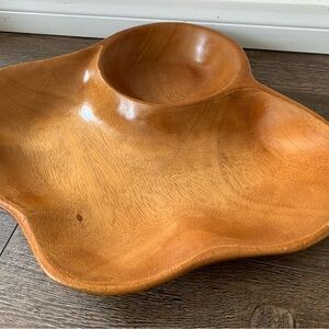 Napa style wooden tray